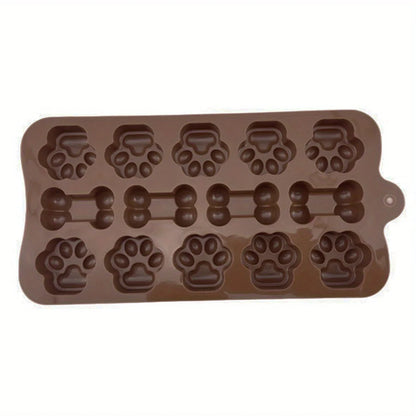 Paw & Bone Silicone Dog Treat Mold