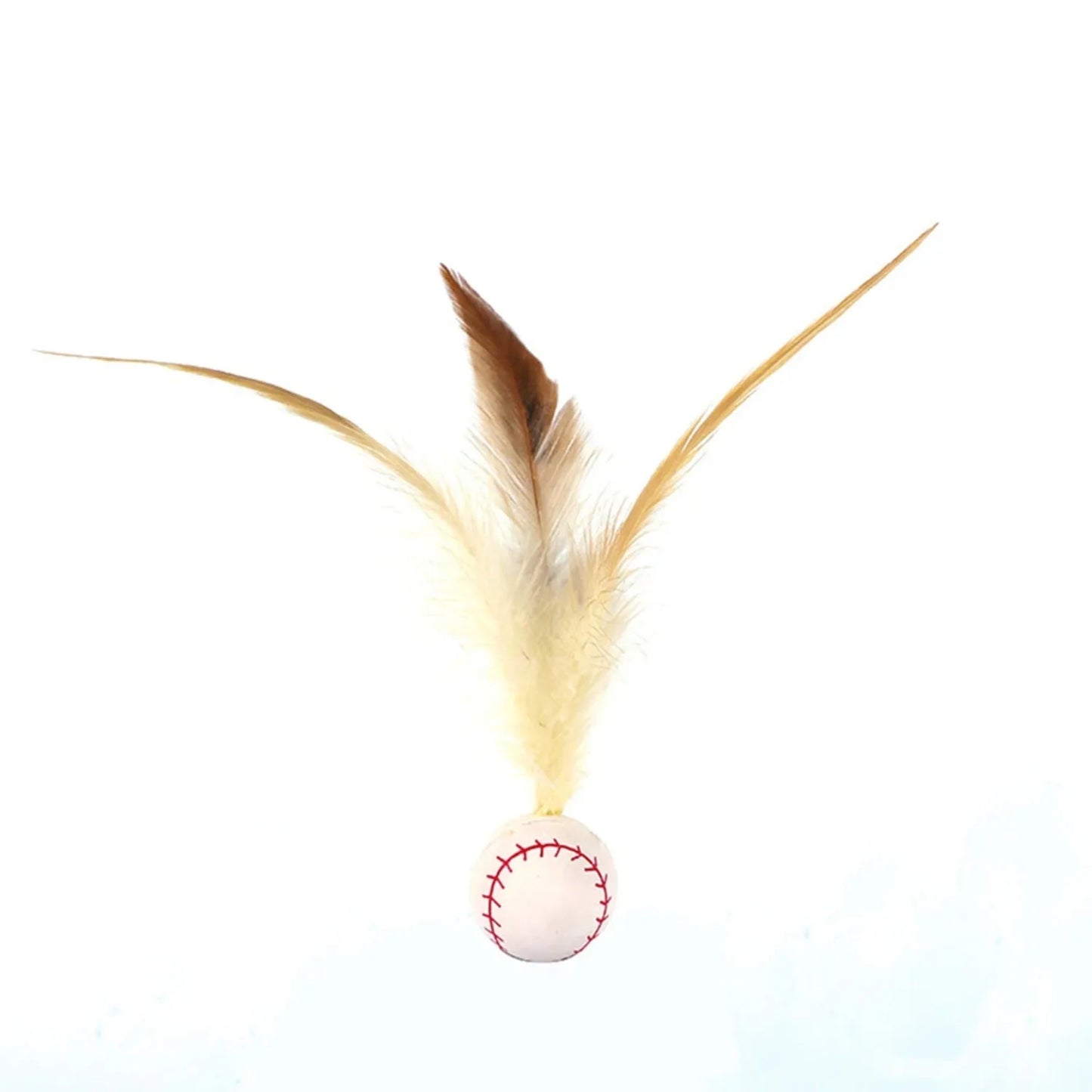 Interactive Feather Motion Cat Toy Ball