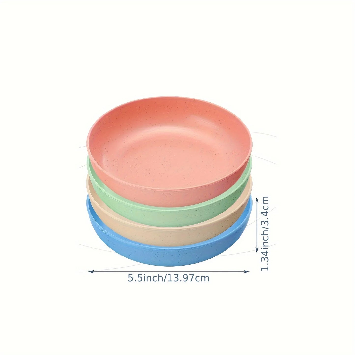 Whisker Relief Cat Bowls (4-Pack)