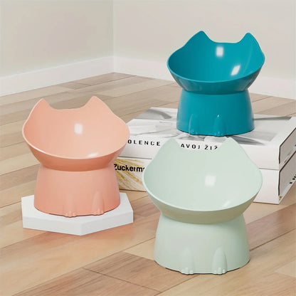 Tilted Elevated Cat Bowl