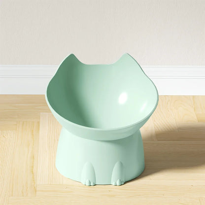 Tilted Elevated Cat Bowl
