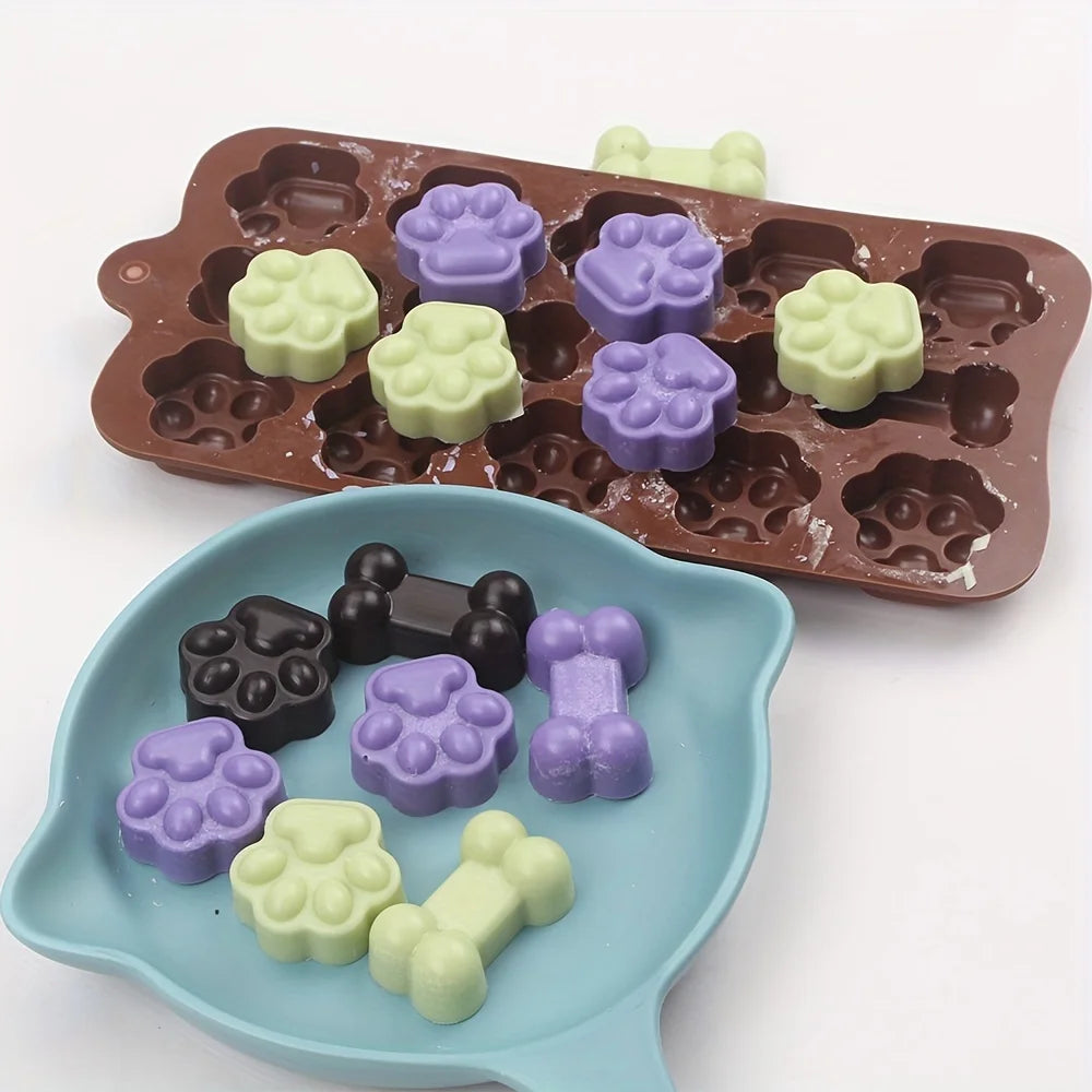 Paw & Bone Silicone Dog Treat Mold