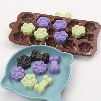 Paw & Bone Silicone Dog Treat Mold