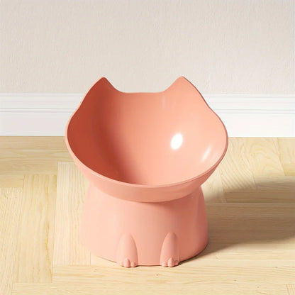 Tilted Elevated Cat Bowl