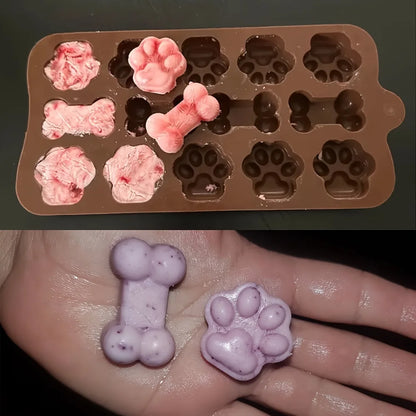 Paw & Bone Silicone Dog Treat Mold