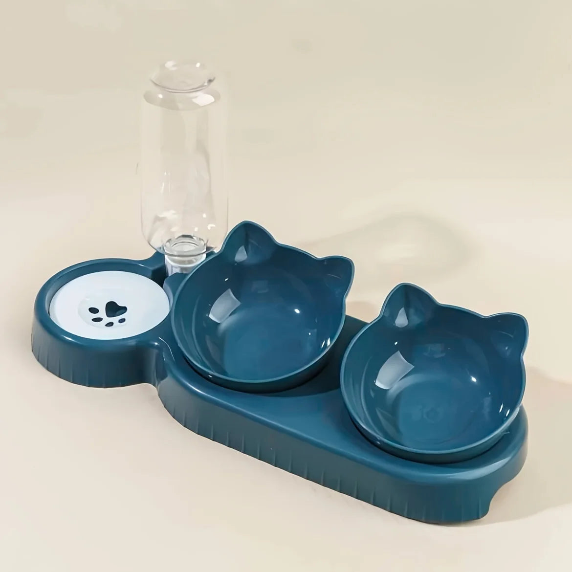 3-in-1 Ergonomic Cat Feeding Station