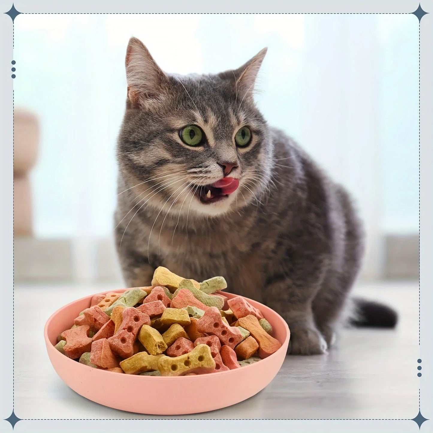 Whisker Relief Cat Bowls (4-Pack)