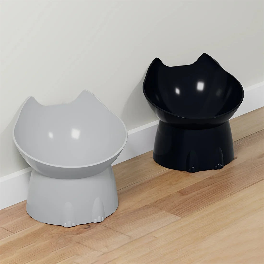 Tilted Elevated Cat Bowl